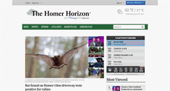 Desktop Screenshot of homerhorizon.com