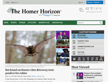 Tablet Screenshot of homerhorizon.com